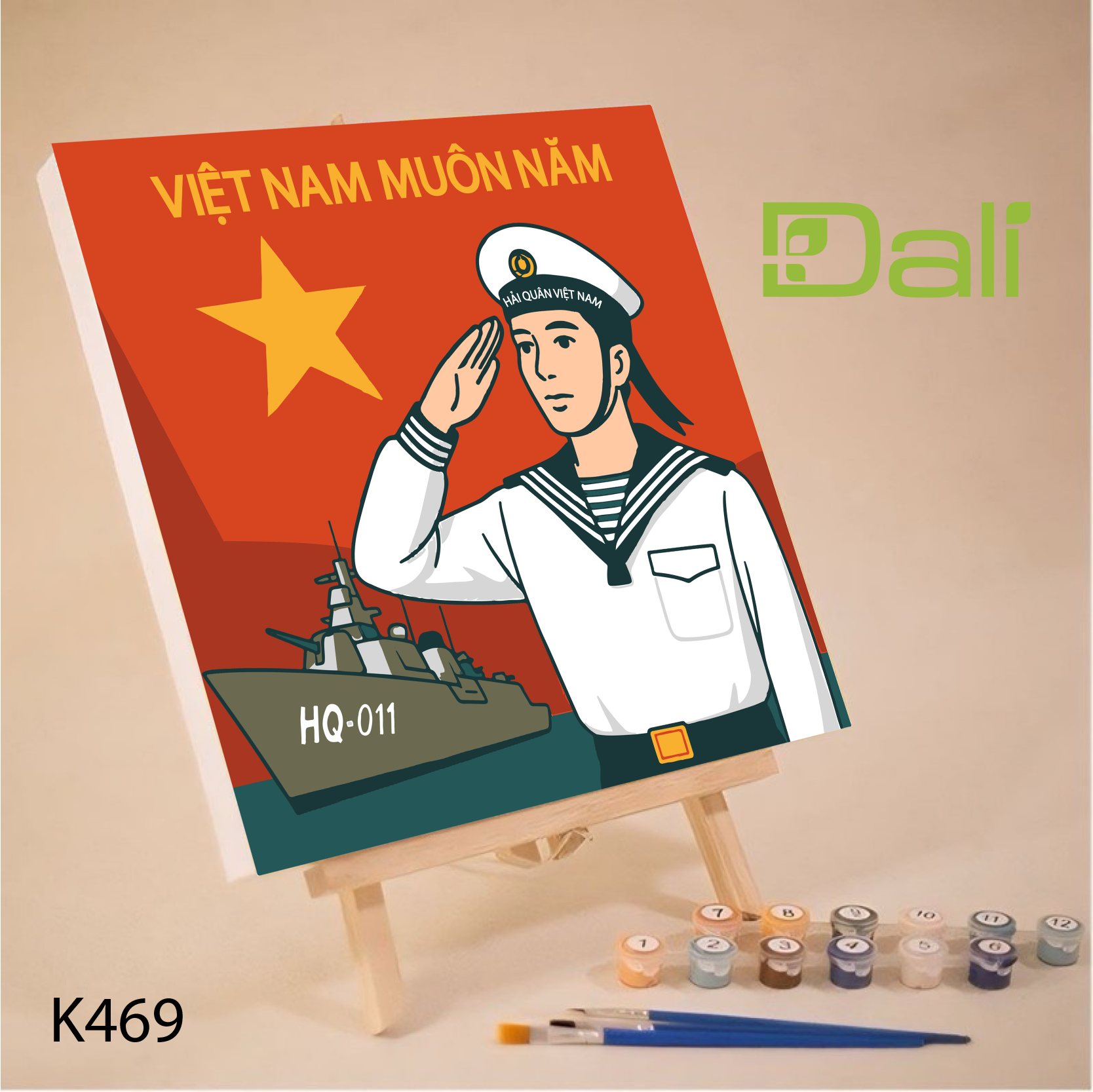 Tranh Tô Màu K469