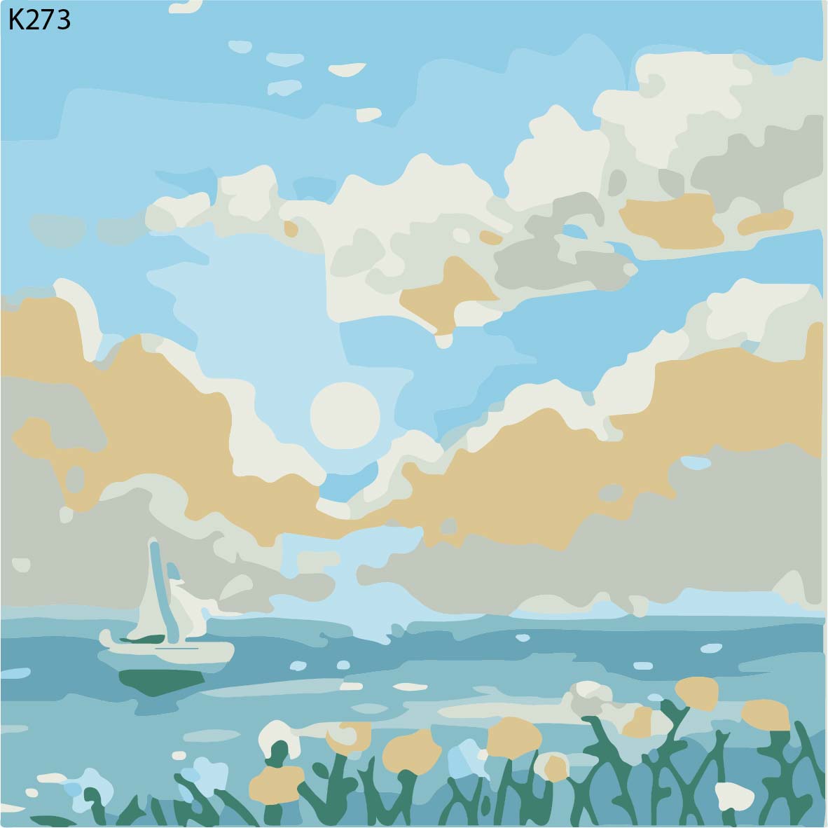 Tranh Tô Màu K273