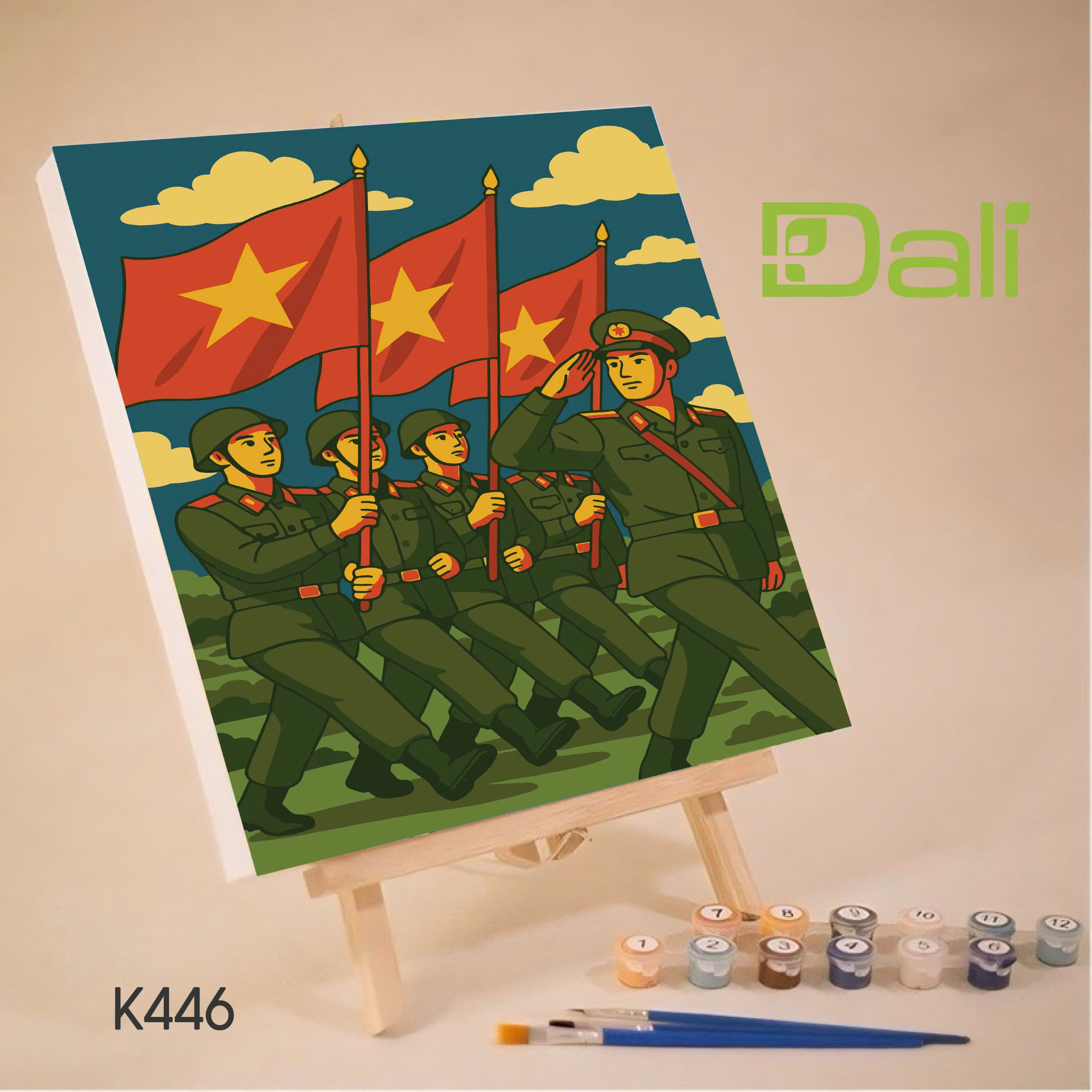 Tranh Tô Màu K446