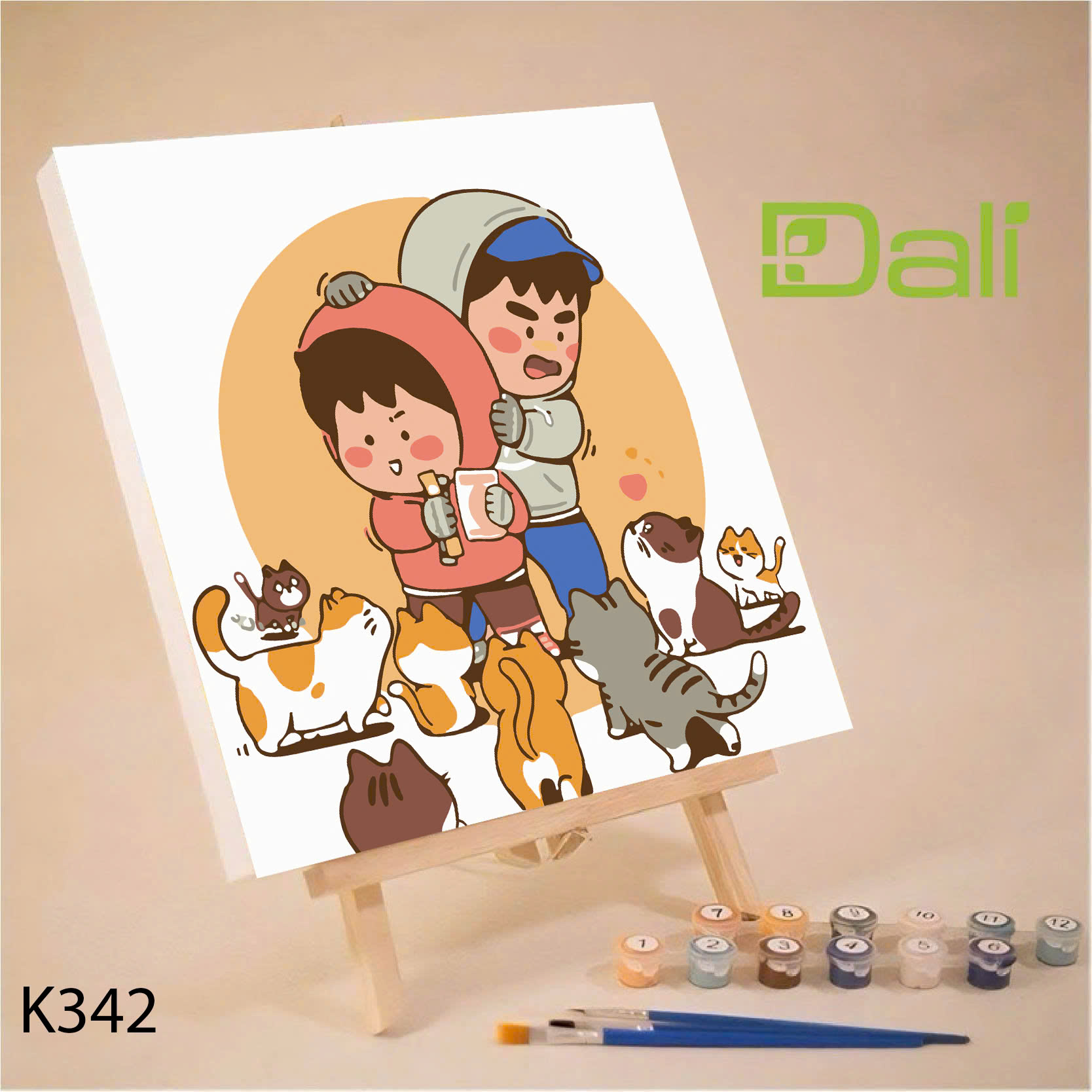 Tranh Tô Màu K342