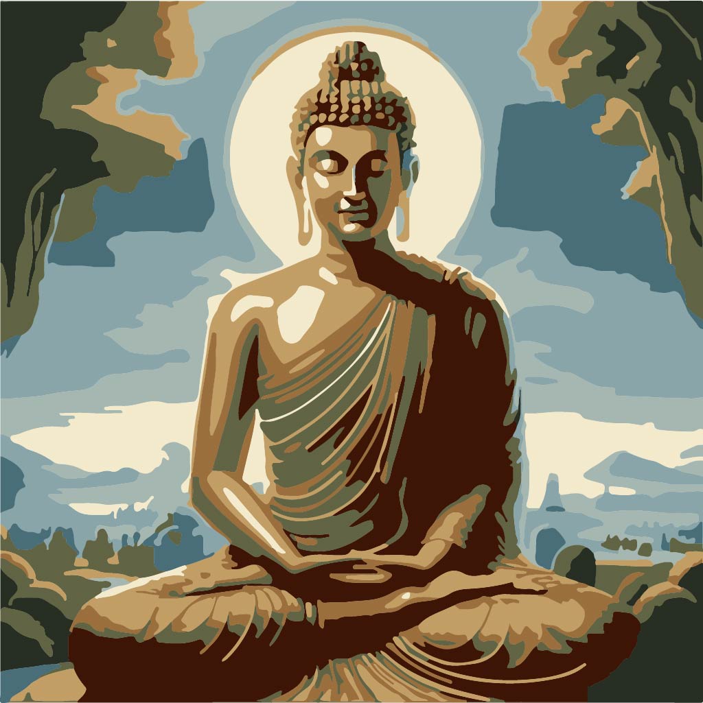 Tranh Phật Thích Ca Lam Sơn P093