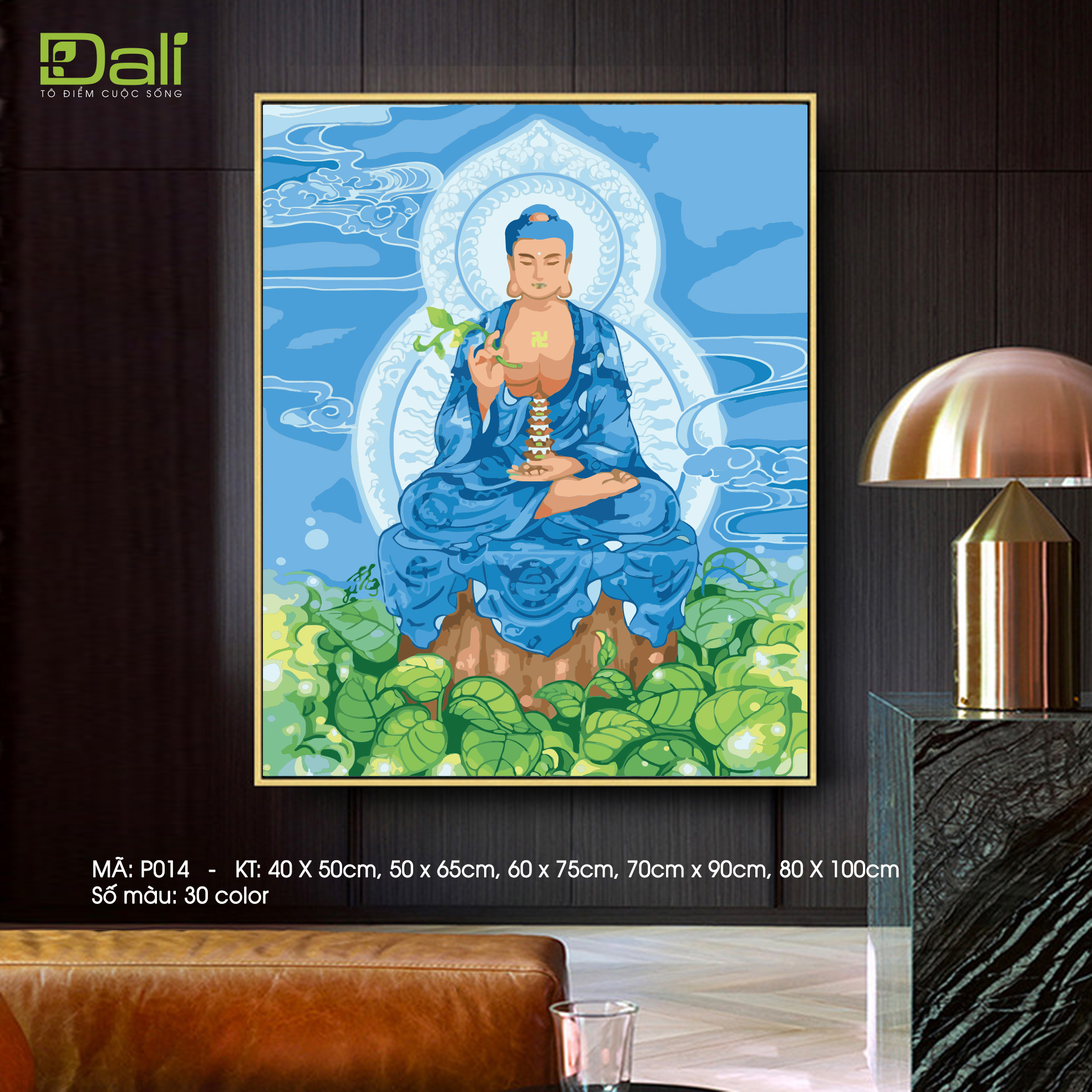 Tranh Phật Dược Sư P014
