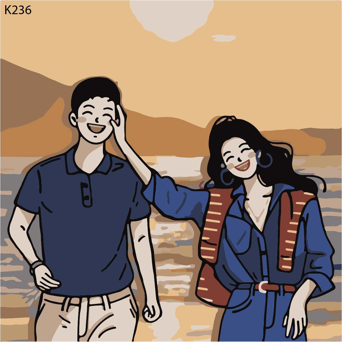 Tranh Tô Màu K236