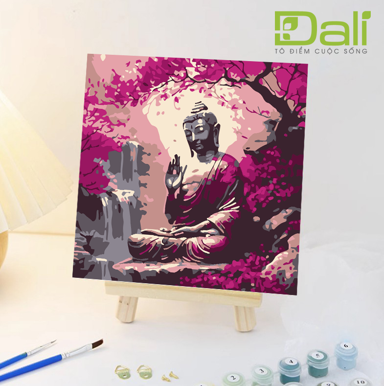 Tranh Phật Thích Ca Hồng Rừng P107